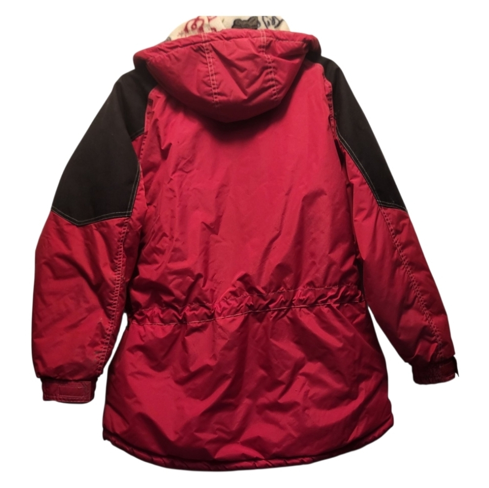 Vintage Trespass Boardware Men's Red and Black Jacket with Hoodie - Size L - Picture 2 of 11